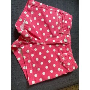 Pink Mini Boden polka dot shorts